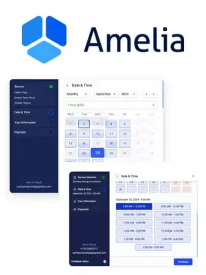 Amelia Booking Appointment